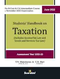 Students Handbook on TAXATION
